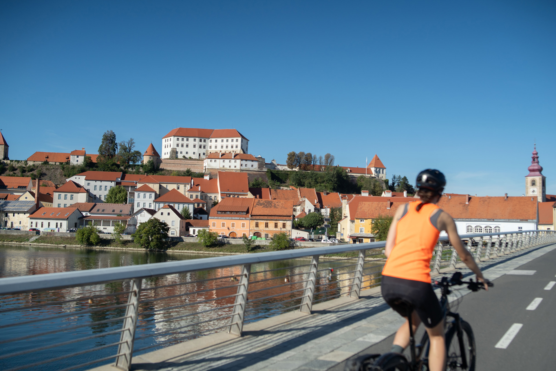 Kolesarski most čez Dravo – Ptuj - Haloze