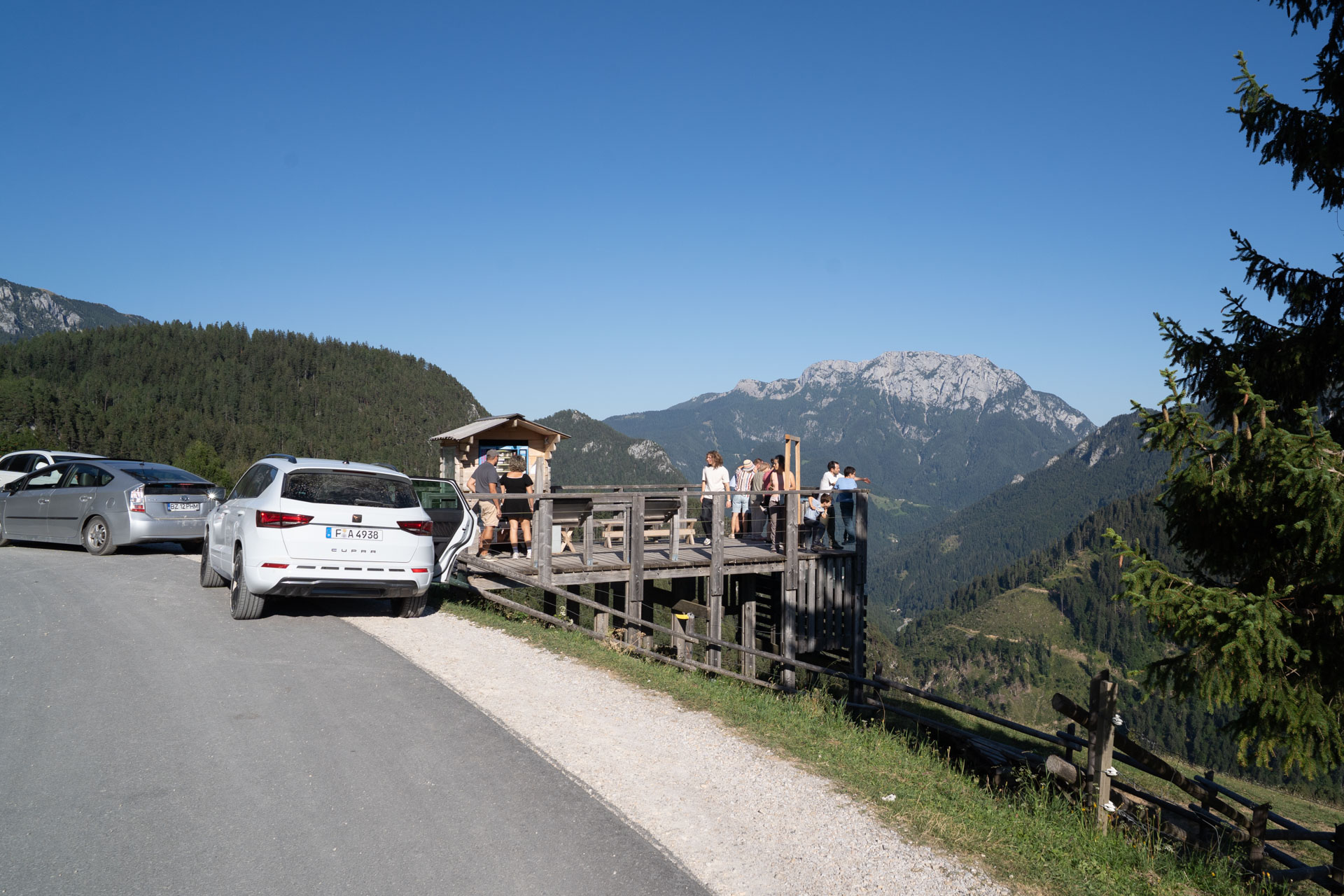 Razgled s panoramske ceste – Solčavska panoramska cesta